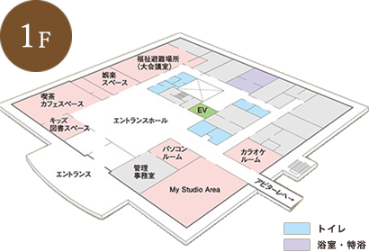 アビターレアネックス室内MAP1F